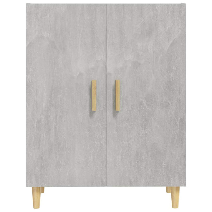 skænk 70x34x90 cm konstrueret træ betongrå