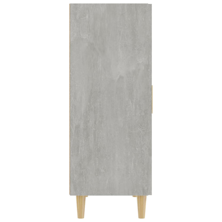 skænk 70x34x90 cm konstrueret træ betongrå