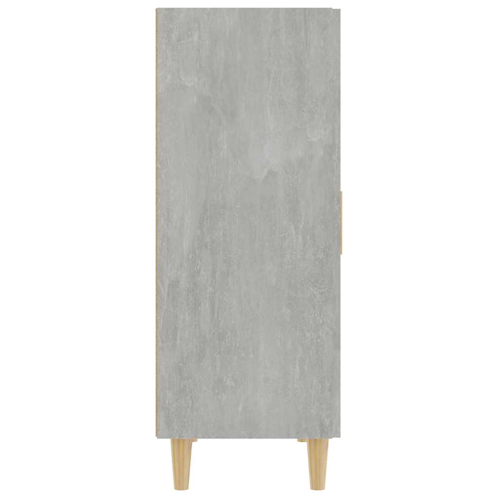 skænk 70x34x90 cm konstrueret træ betongrå