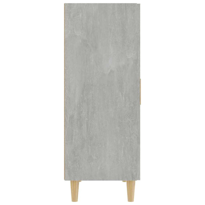 skænk 70x34x90 cm konstrueret træ betongrå