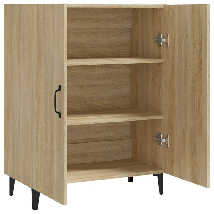 skænk 70x34x90 cm konstrueret træ sonoma-eg