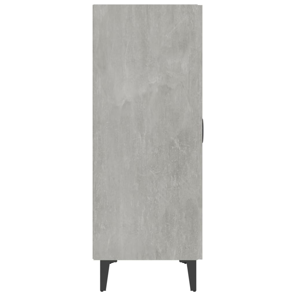 skænk 70x34x90 cm konstrueret træ betongrå