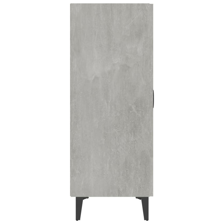 skænk 70x34x90 cm konstrueret træ betongrå
