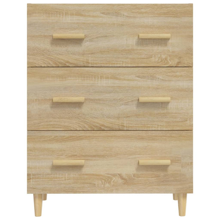 skænk 70x34x90 cm konstrueret træ sonoma-eg
