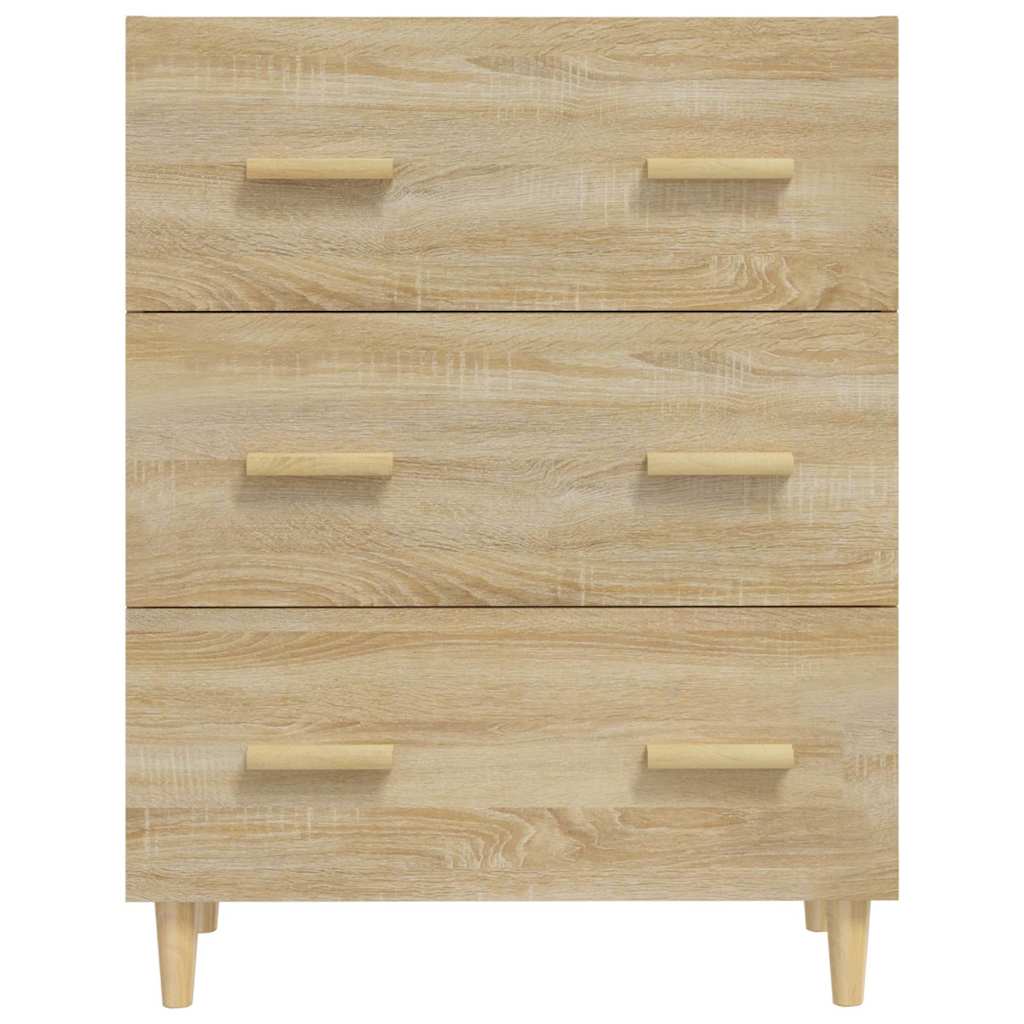 skænk 70x34x90 cm konstrueret træ sonoma-eg