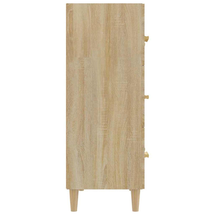 skænk 70x34x90 cm konstrueret træ sonoma-eg