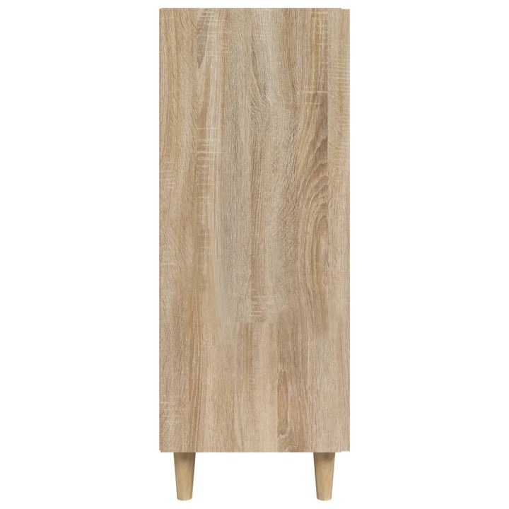 skænk 69,5x34x90 cm konstrueret træ sonoma-eg