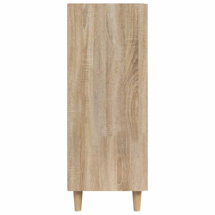 skænk 69,5x34x90 cm konstrueret træ sonoma-eg