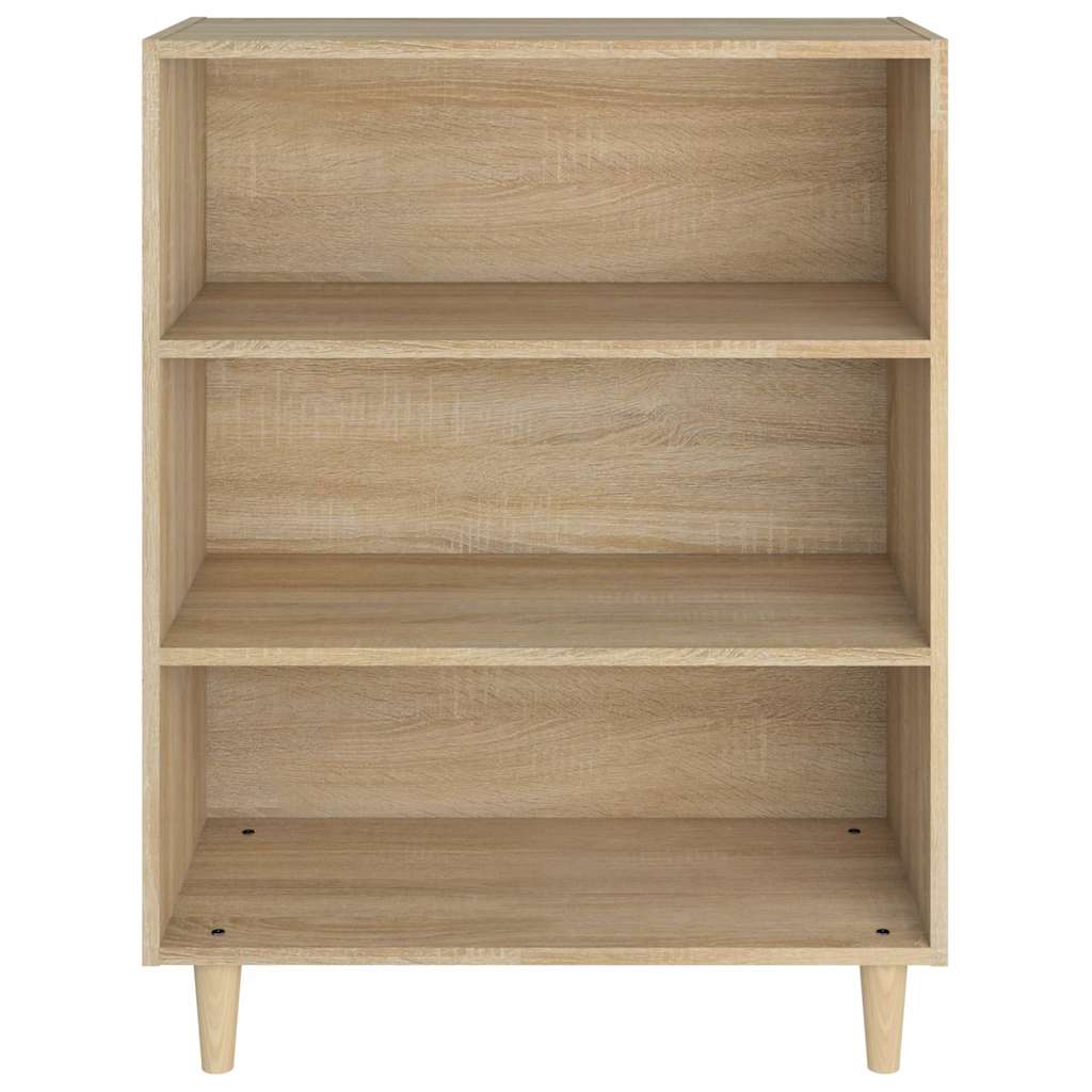 skænk 69,5x32,5x90 cm konstrueret træ sonoma-eg
