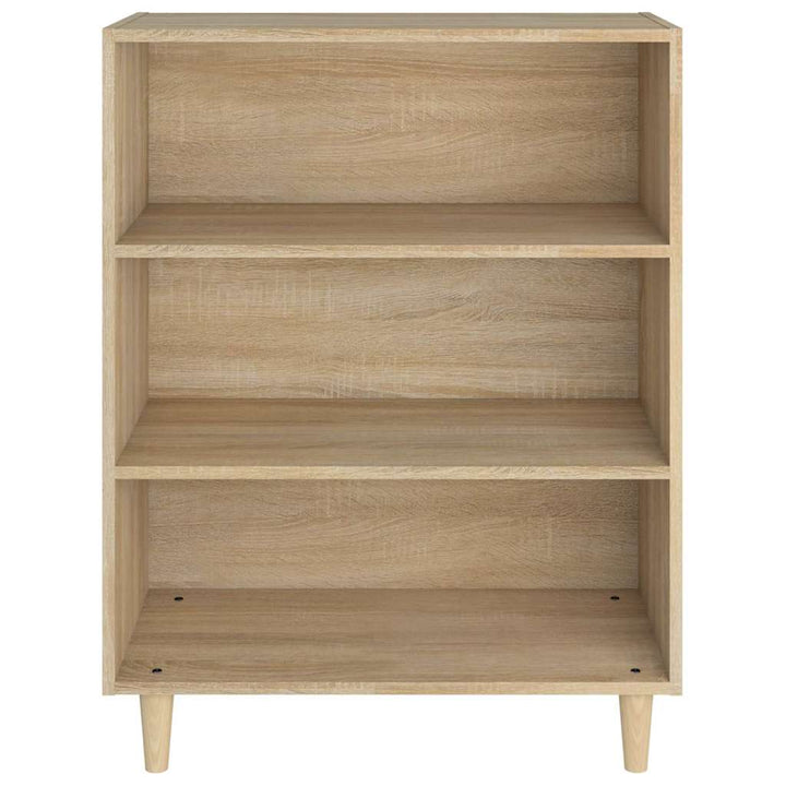 skænk 69,5x32,5x90 cm konstrueret træ sonoma-eg