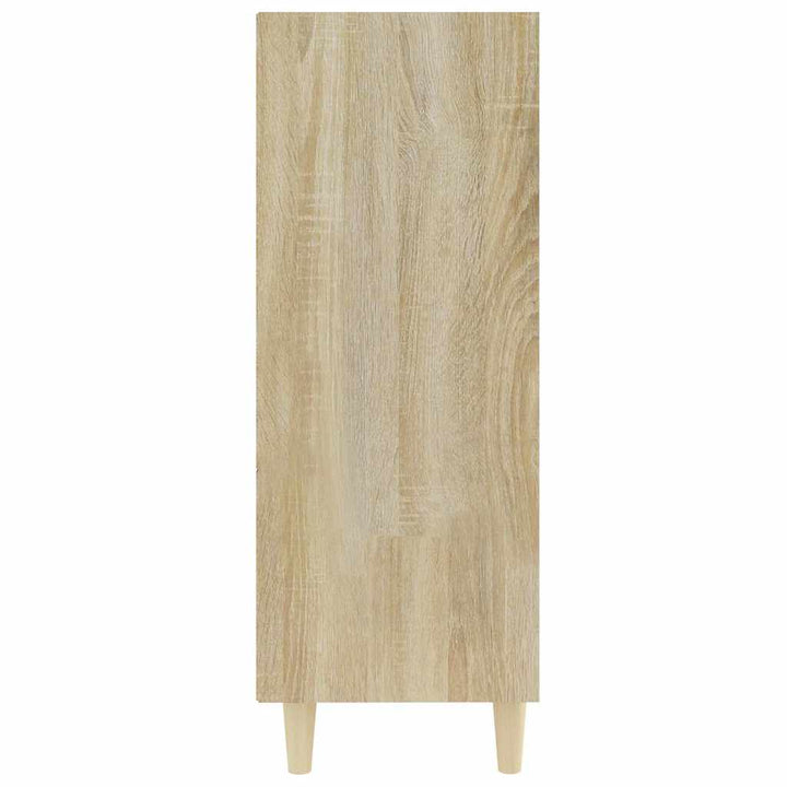 skænk 69,5x32,5x90 cm konstrueret træ sonoma-eg