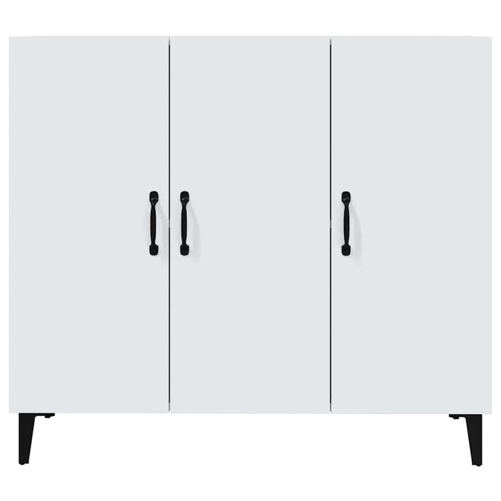 skab 90x34x80 cm konstrueret træ hvid