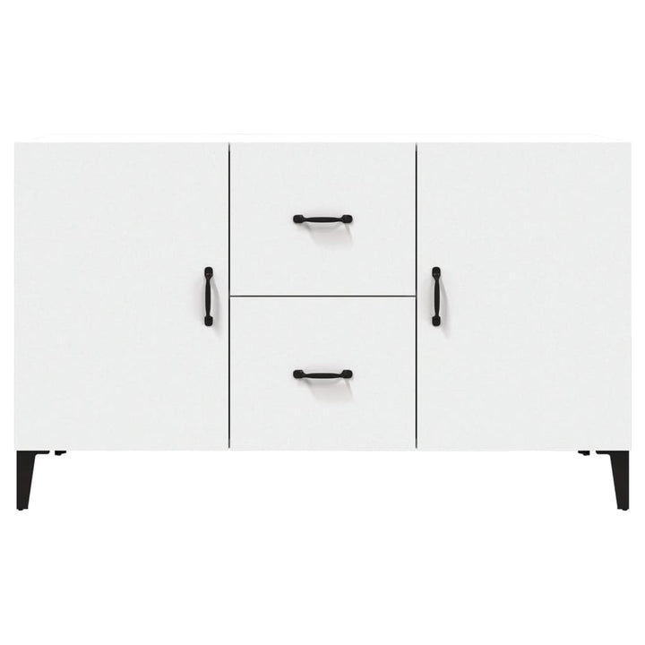 skænk 100x36x60 cm konstrueret træ hvid