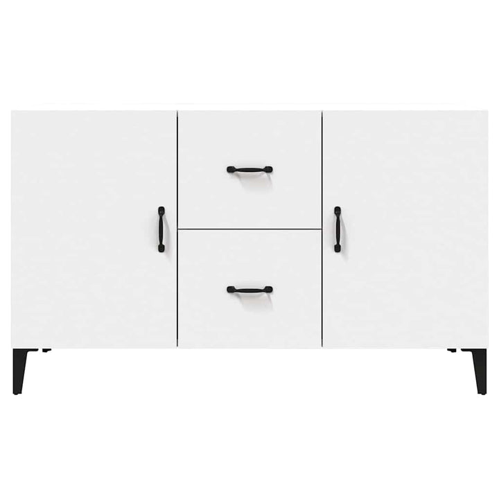 skænk 100x36x60 cm konstrueret træ hvid