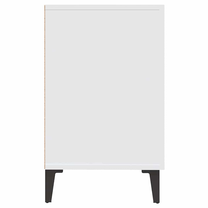 skænk 100x36x60 cm konstrueret træ hvid