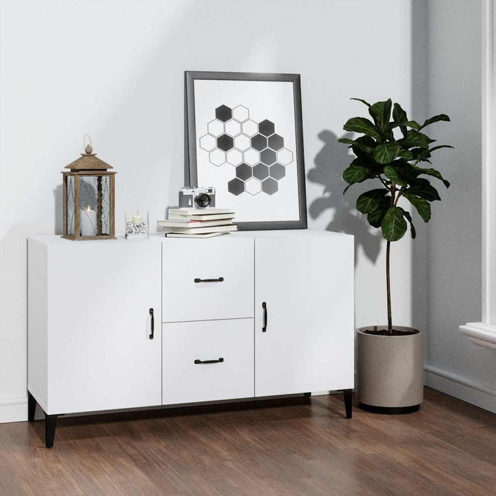 skænk 100x36x60 cm konstrueret træ hvid