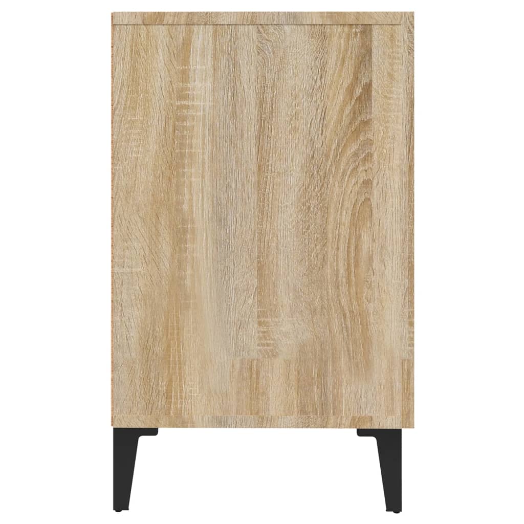 skænk 100x36x60 cm konstrueret træ sonoma-eg