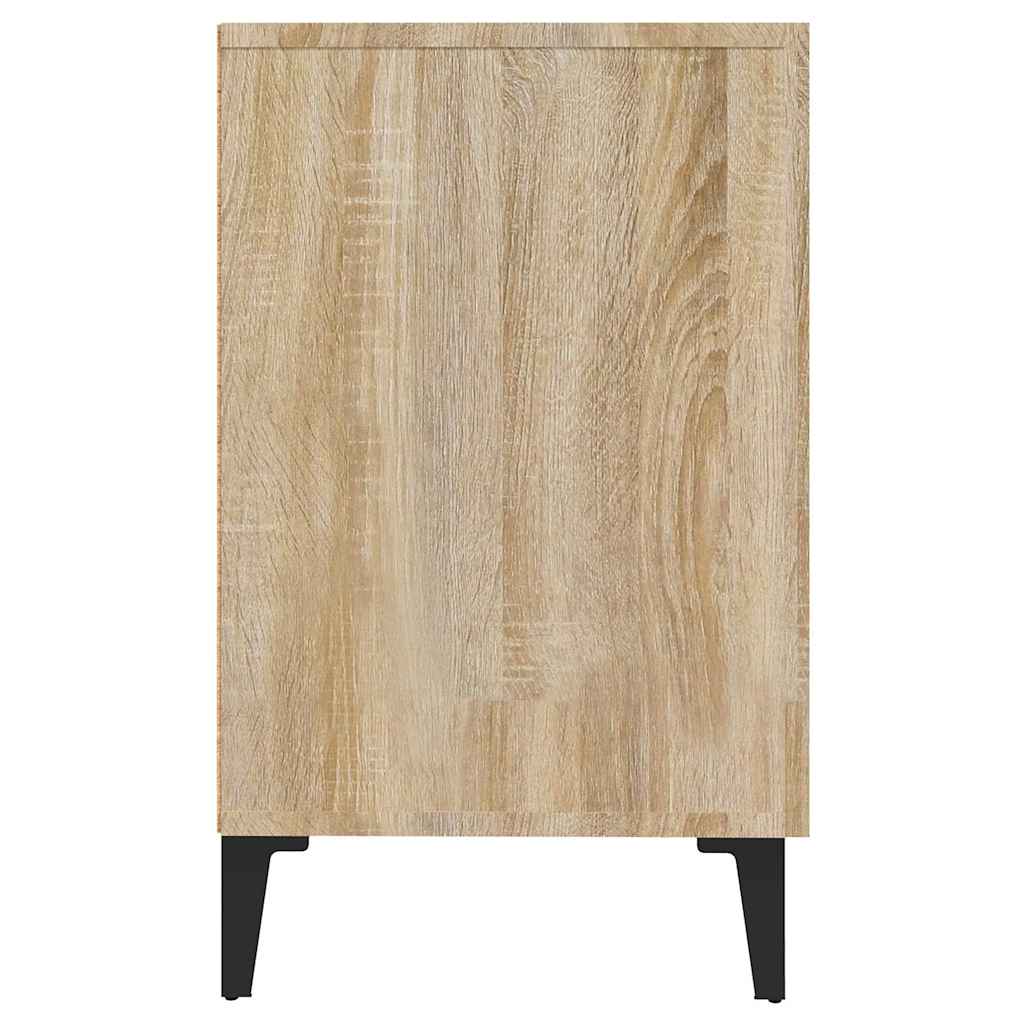 skænk 100x36x60 cm konstrueret træ sonoma-eg