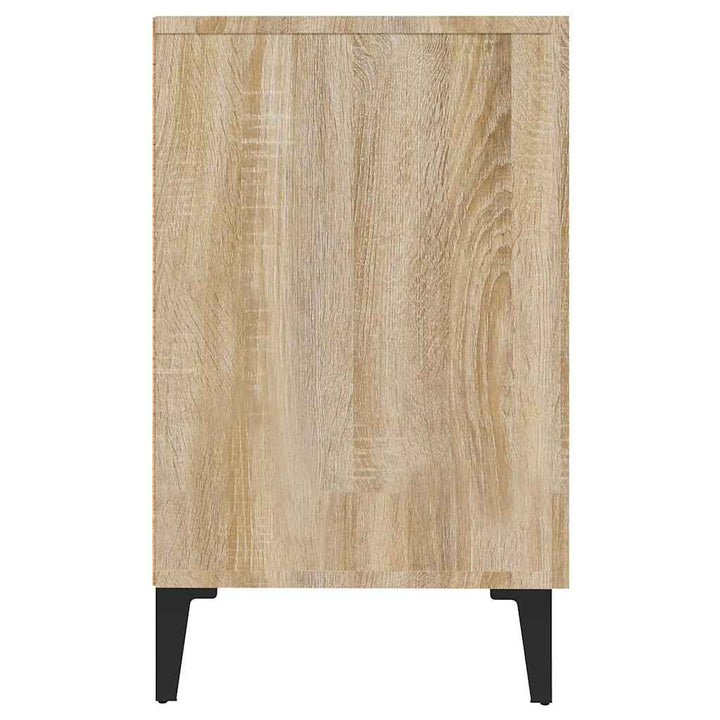 skænk 100x36x60 cm konstrueret træ sonoma-eg
