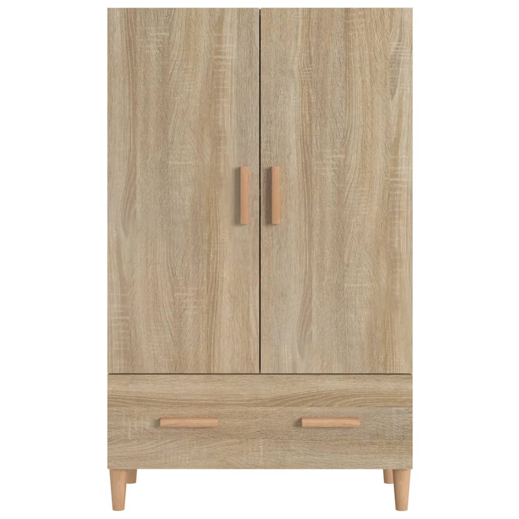 skab 70x31x115 cm konstrueret træ sonoma-eg