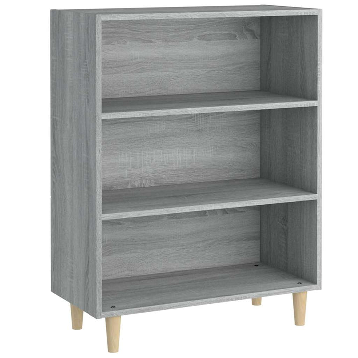 skænk 69,5x32,5x90 cm konstrueret træ grå sonoma-eg