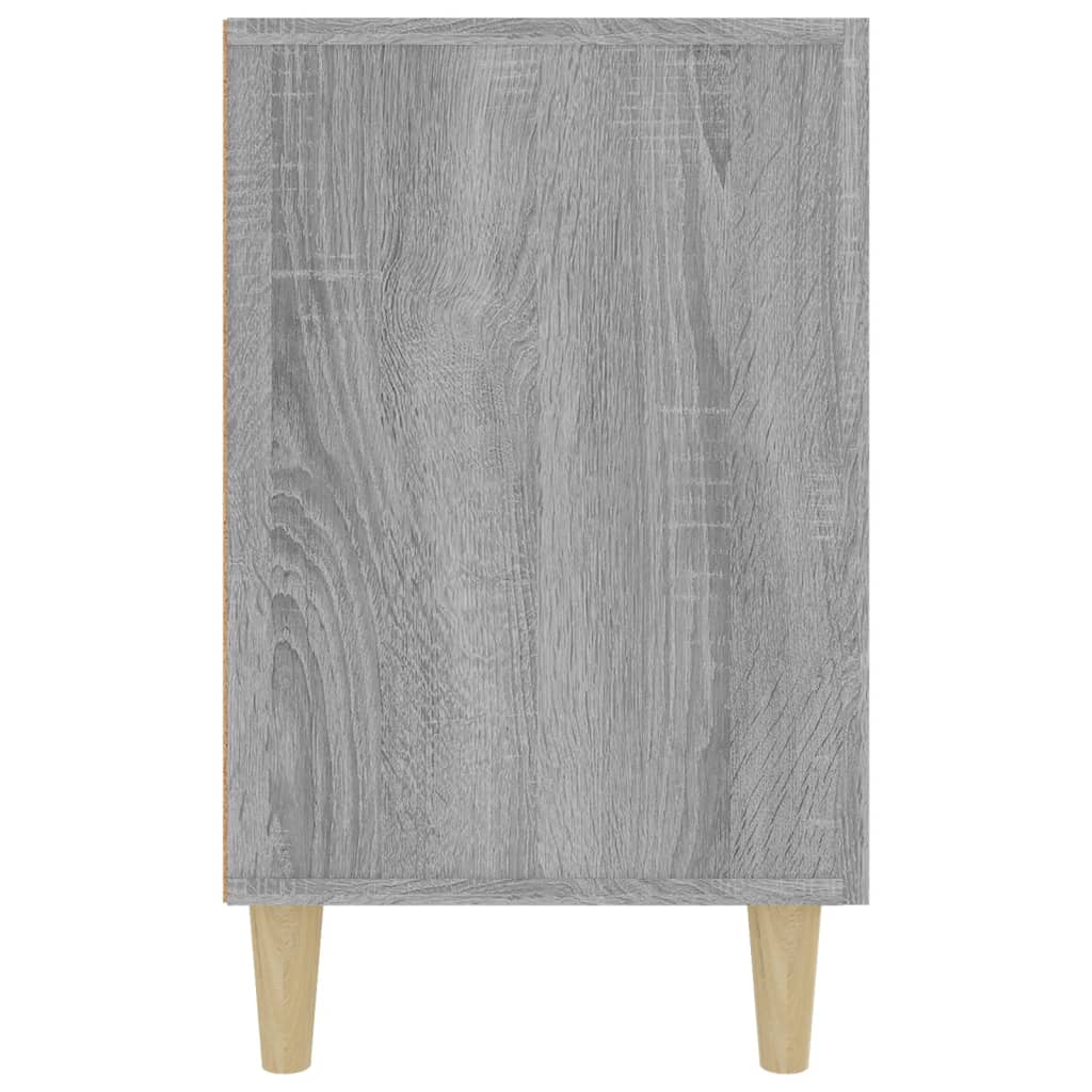 skænk 100x36x60 cm konstrueret træ grå sonoma-eg
