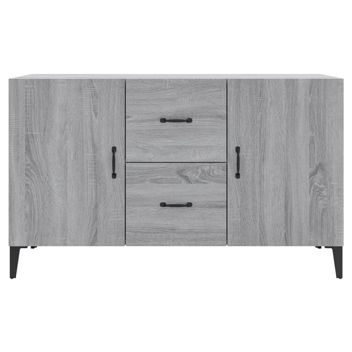skænk 100x36x60 cm konstrueret træ grå sonoma-eg