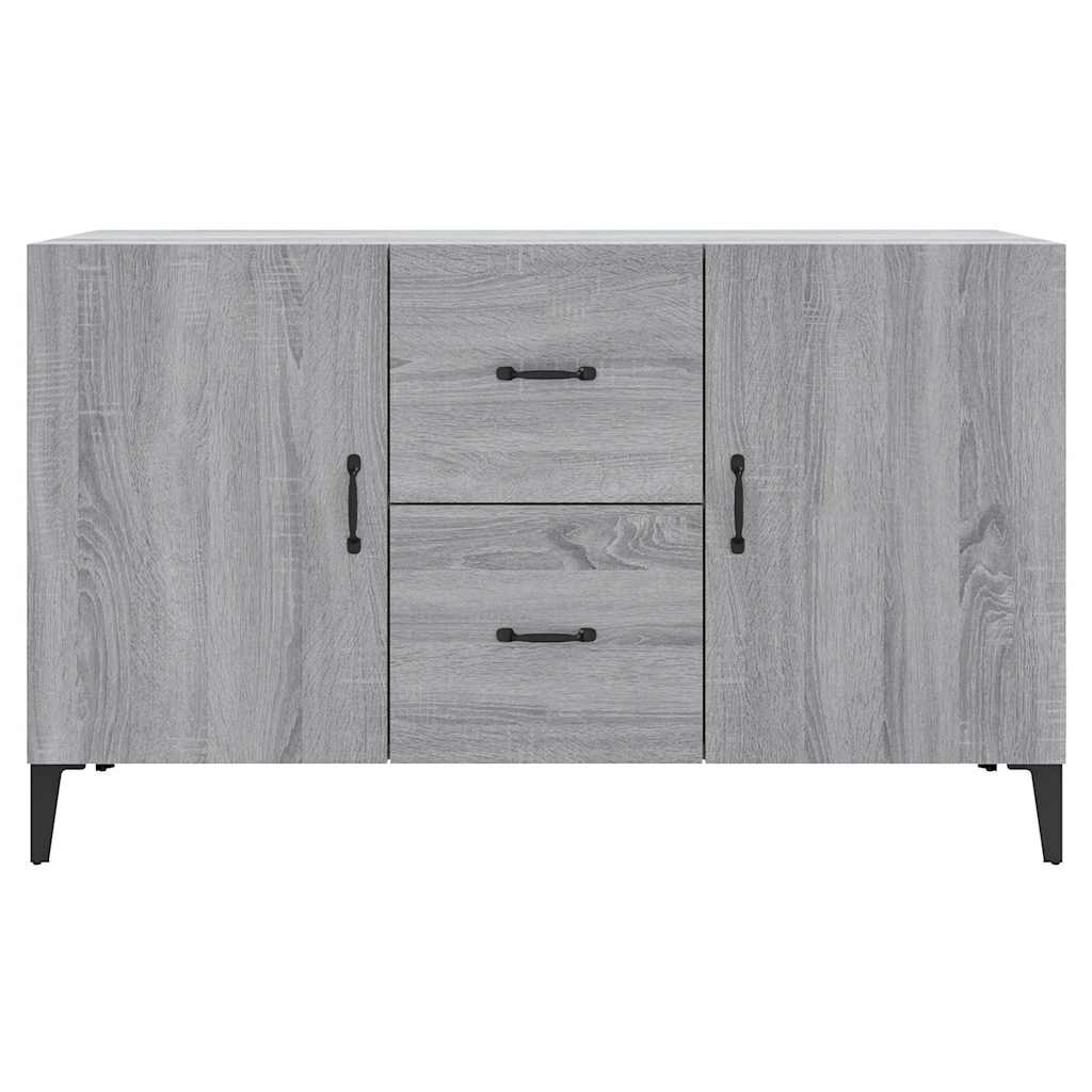 skænk 100x36x60 cm konstrueret træ grå sonoma-eg