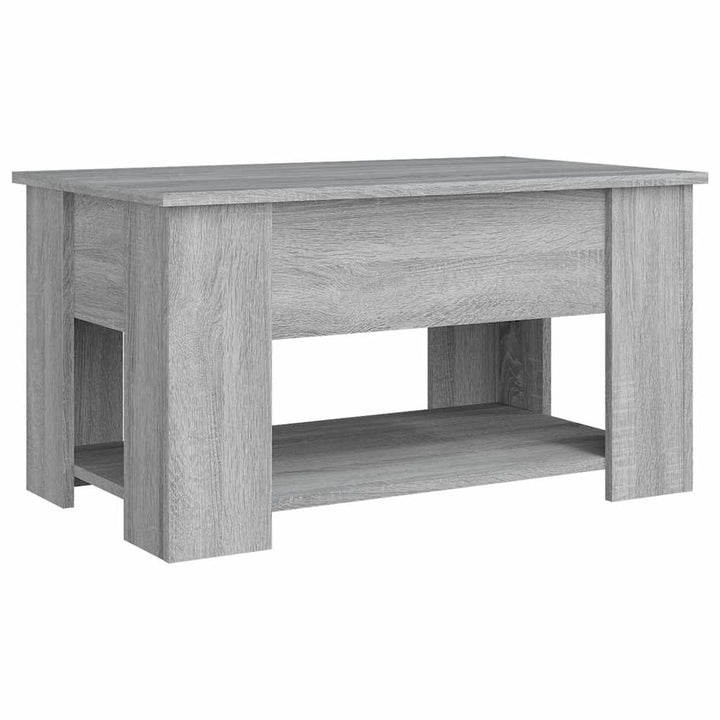 sofabord 79x49x41 cm konstrueret træ grå sonoma-eg