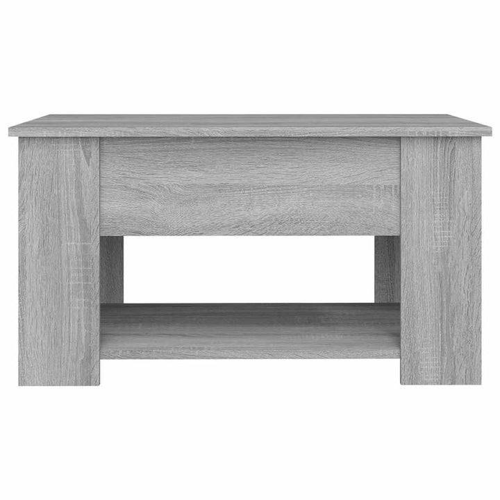 sofabord 79x49x41 cm konstrueret træ grå sonoma-eg