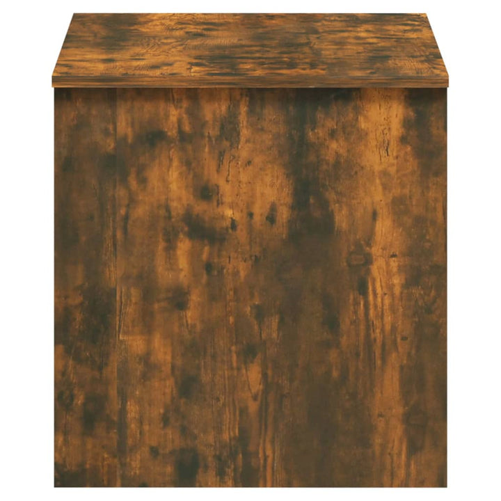 sofabord 102x50,5x52,5 cm konstrueret træ røget egetræsfarve