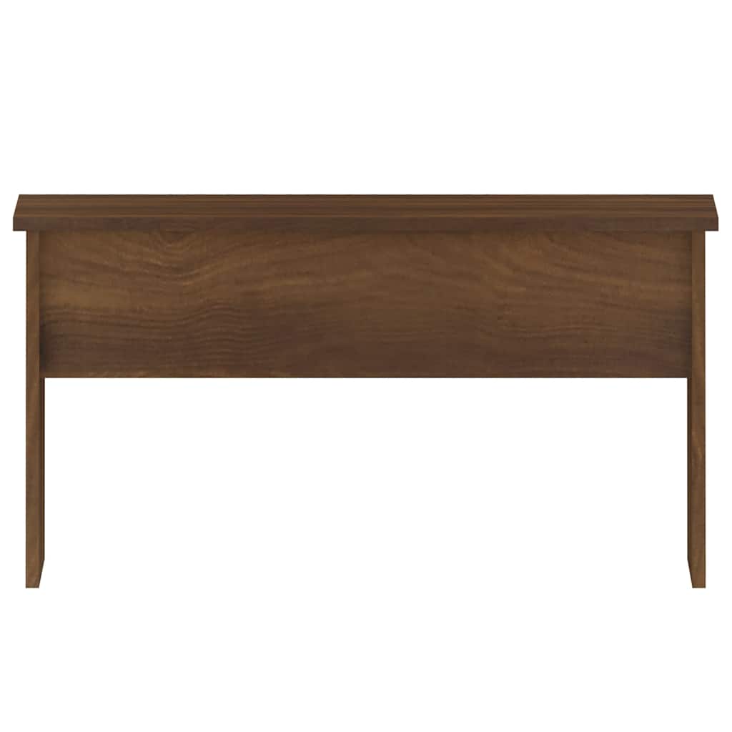 sofabord 80x50,5x41,5 cm konstrueret træ brun egetræsfarve