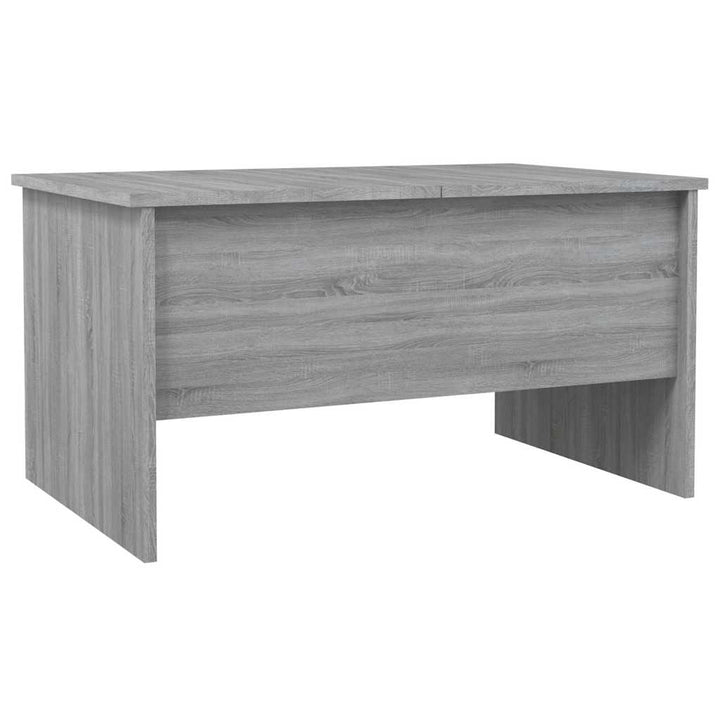 sofabord 80x50x42,5 cm konstrueret træ grå sonoma-eg
