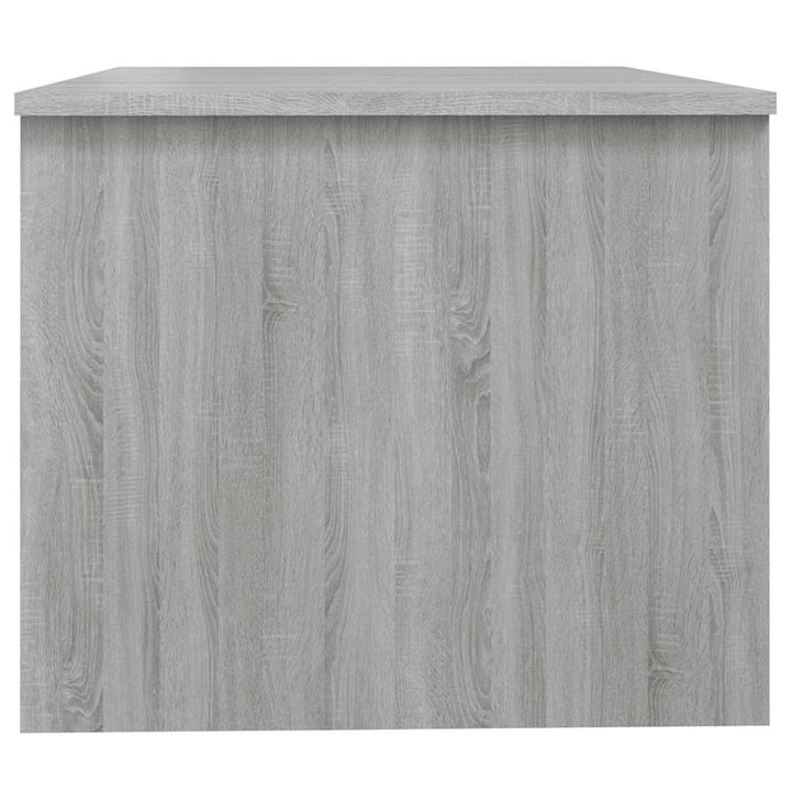 sofabord 80x50x42,5 cm konstrueret træ grå sonoma-eg