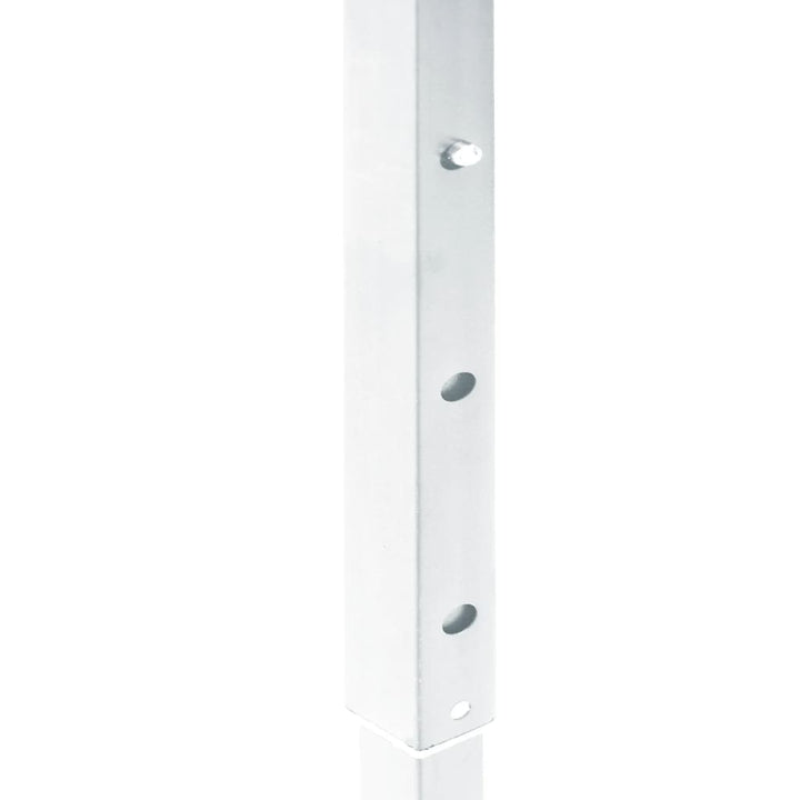 foldbart festtelt 2x2 m hvid
