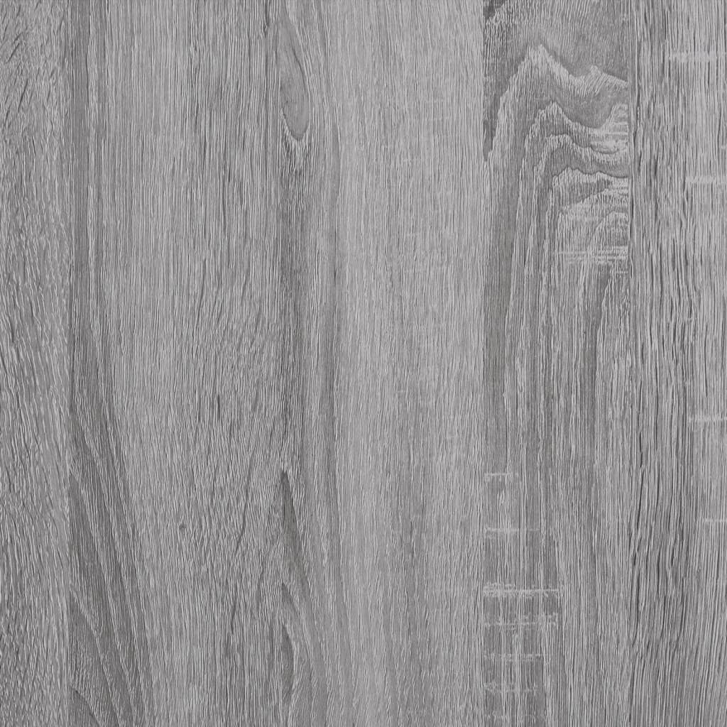 tv-bord 100x40x40 cm konstrueret træ grå sonoma-eg