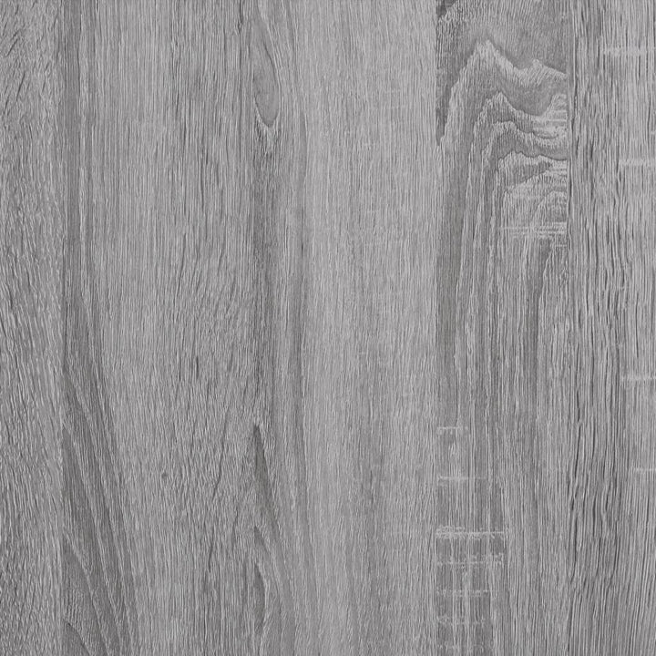 tv-bord 100x40x40 cm konstrueret træ grå sonoma-eg