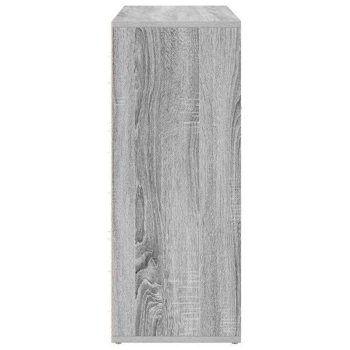 skænk 60x30x75 cm konstrueret træ grå sonoma-eg
