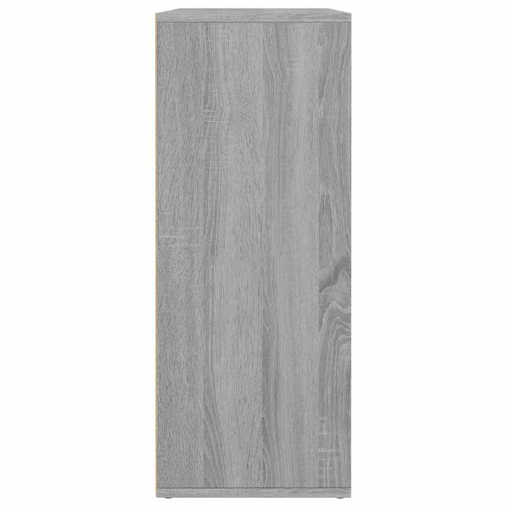 skænk 60x30x75 cm konstrueret træ grå sonoma-eg
