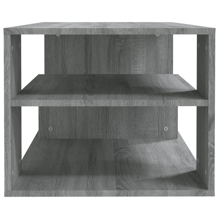 sofabord 100x50x40 cm konstrueret træ Grå sonoma-eg