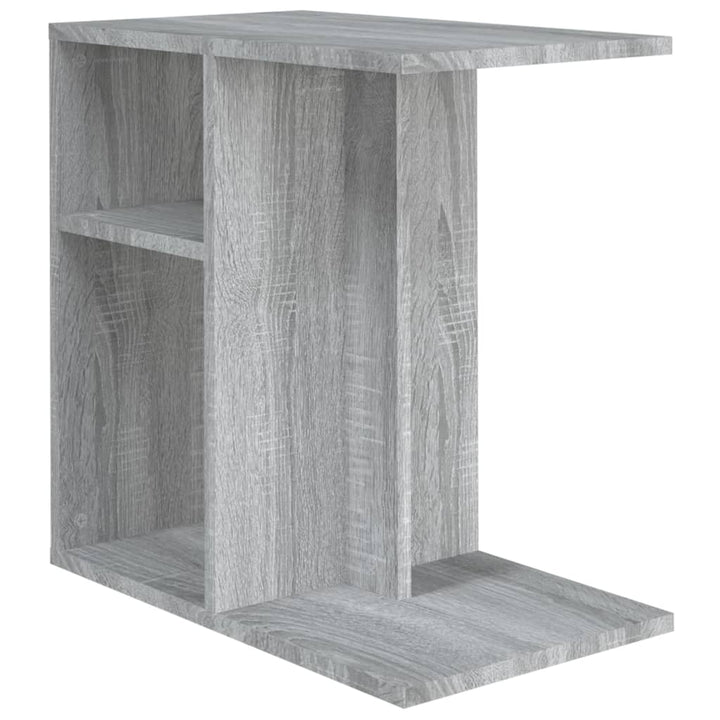 sidebord 50x30x50 cm konstrueret træ grå sonoma-eg