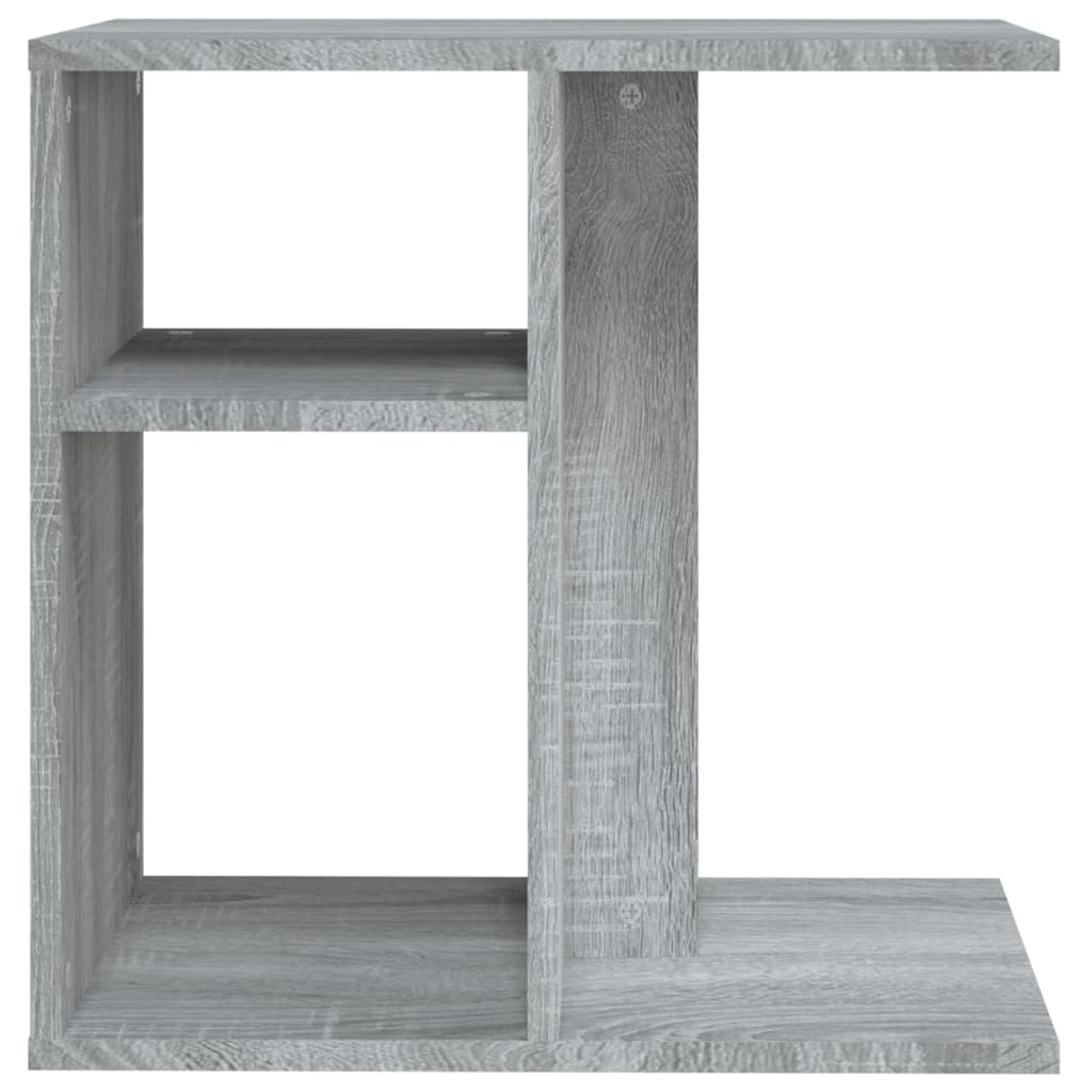 sidebord 50x30x50 cm konstrueret træ grå sonoma-eg