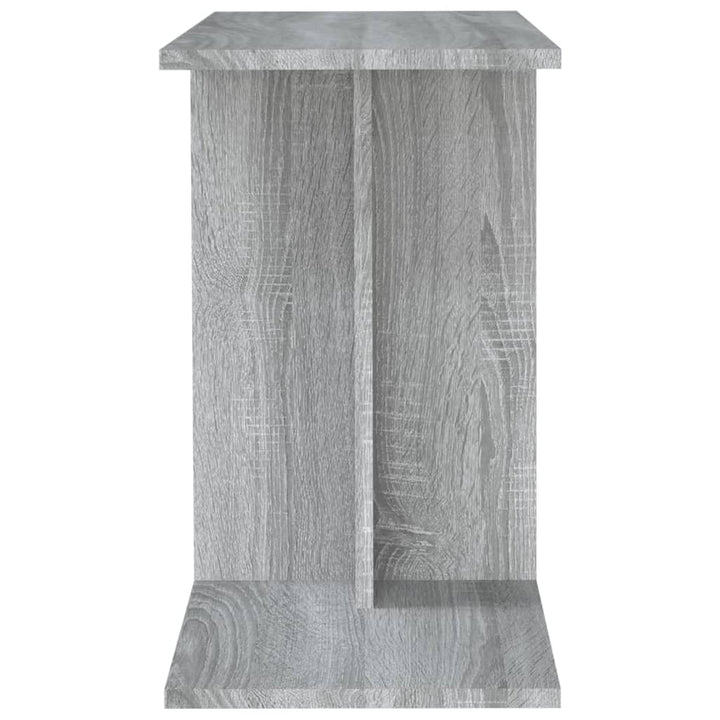 sidebord 50x30x50 cm konstrueret træ grå sonoma-eg
