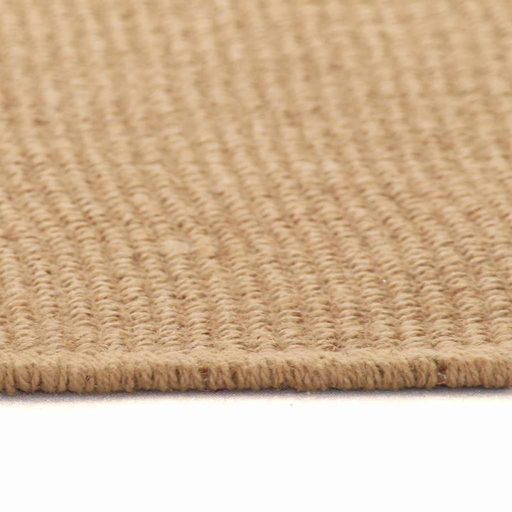 gulvtæppe med latexbagside 180x250 cm jute