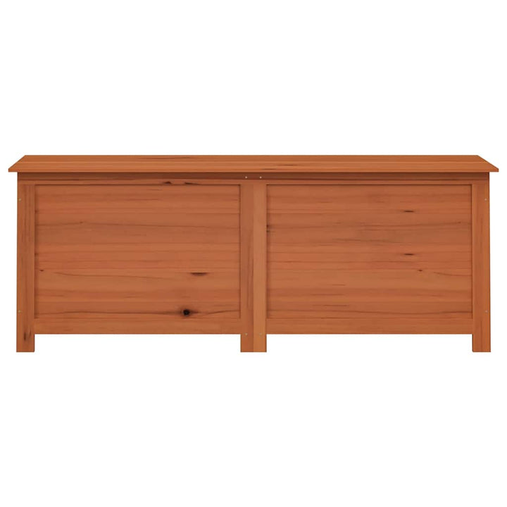 udendørs hyndeboks 150x50x56 cm massivt grantræ brun