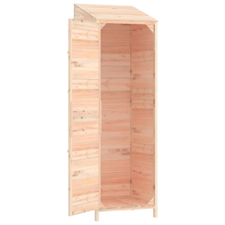 haveskur 55x52x174,5 cm massivt fyrretræ