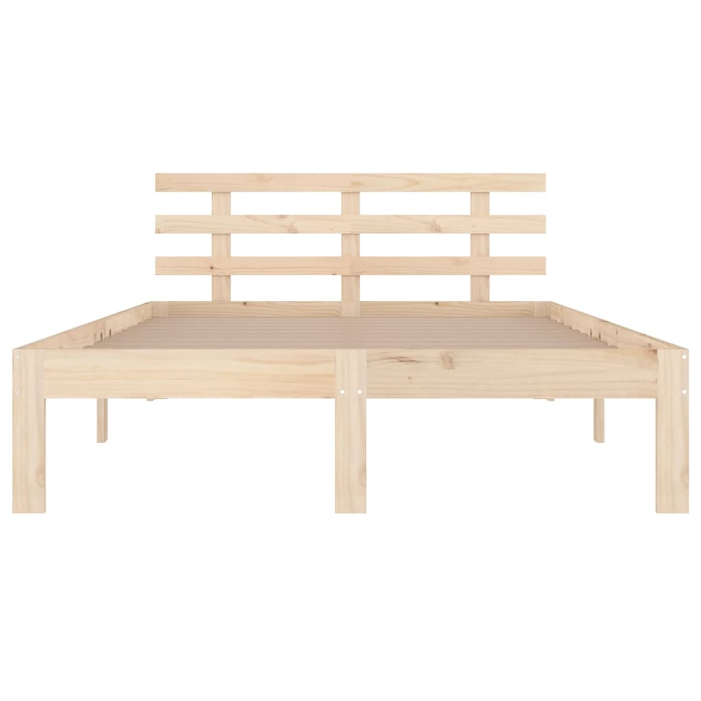 sengeramme 140x190 cm massivt træ