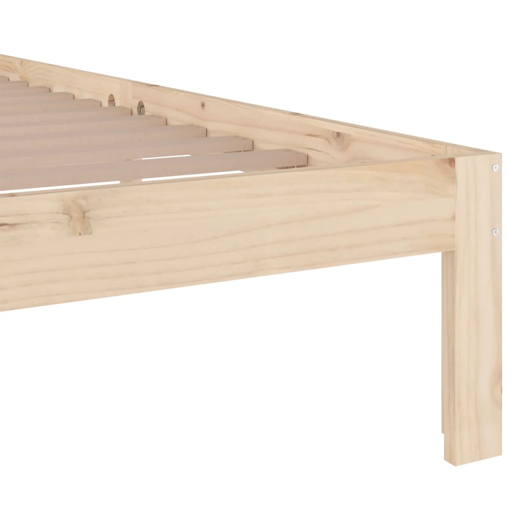 sengeramme 140x190 cm massivt træ