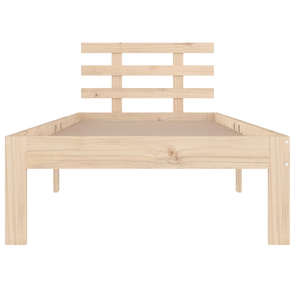 sengeramme 90x200 cm massivt fyrretræ