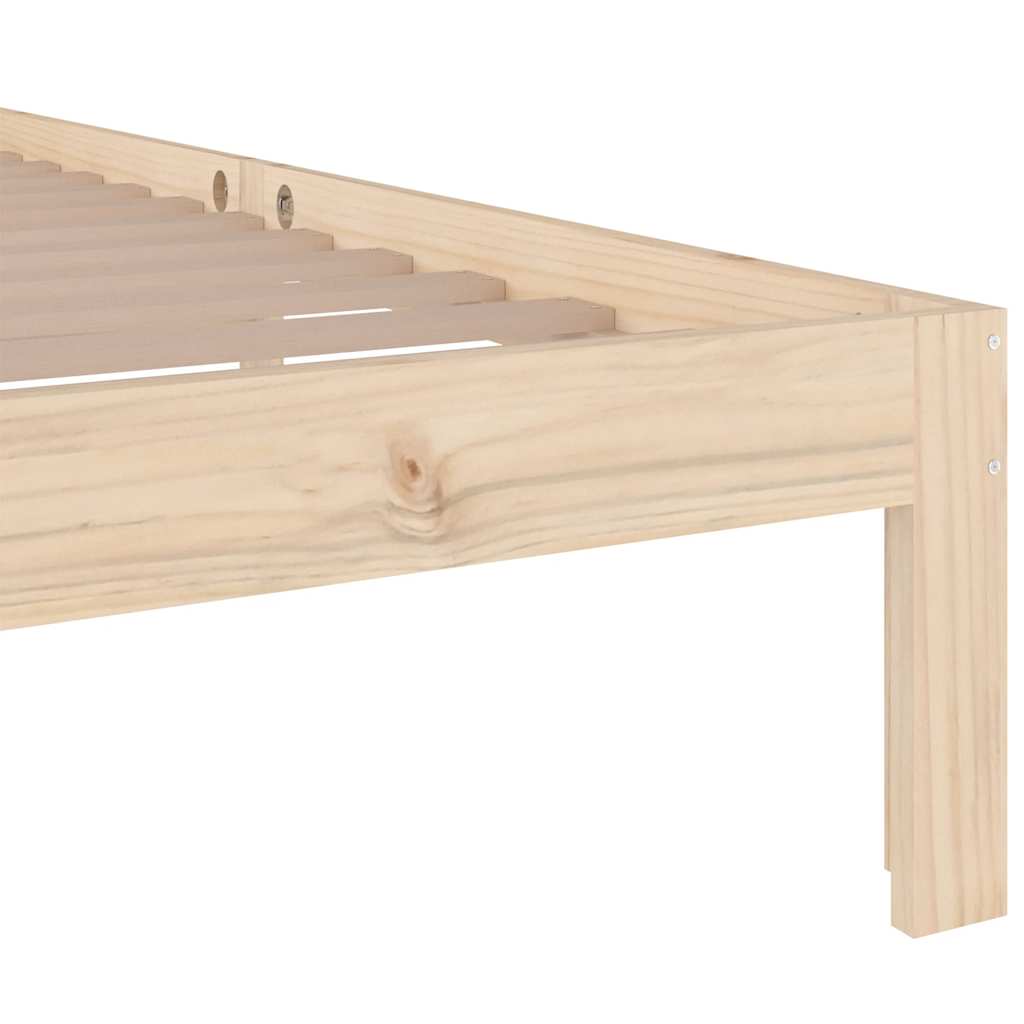 sengeramme 90x200 cm massivt fyrretræ